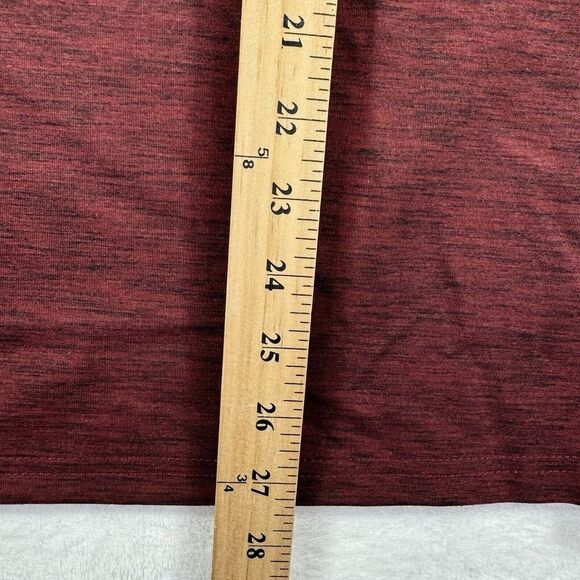 Fintech‎ Long Sleeve Shirt Mens Medium Red Coastal Performance Fishing UPF 50+ - Picture 9 of 9